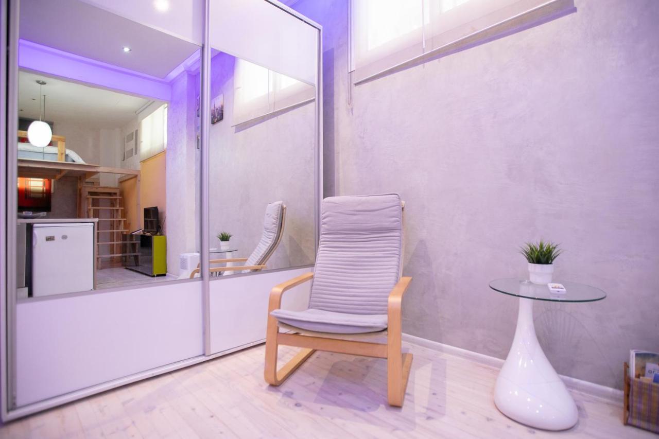 Orange And Blue Studio Downtown 5 Min From White Tower Appartement Thessaloniki Buitenkant foto
