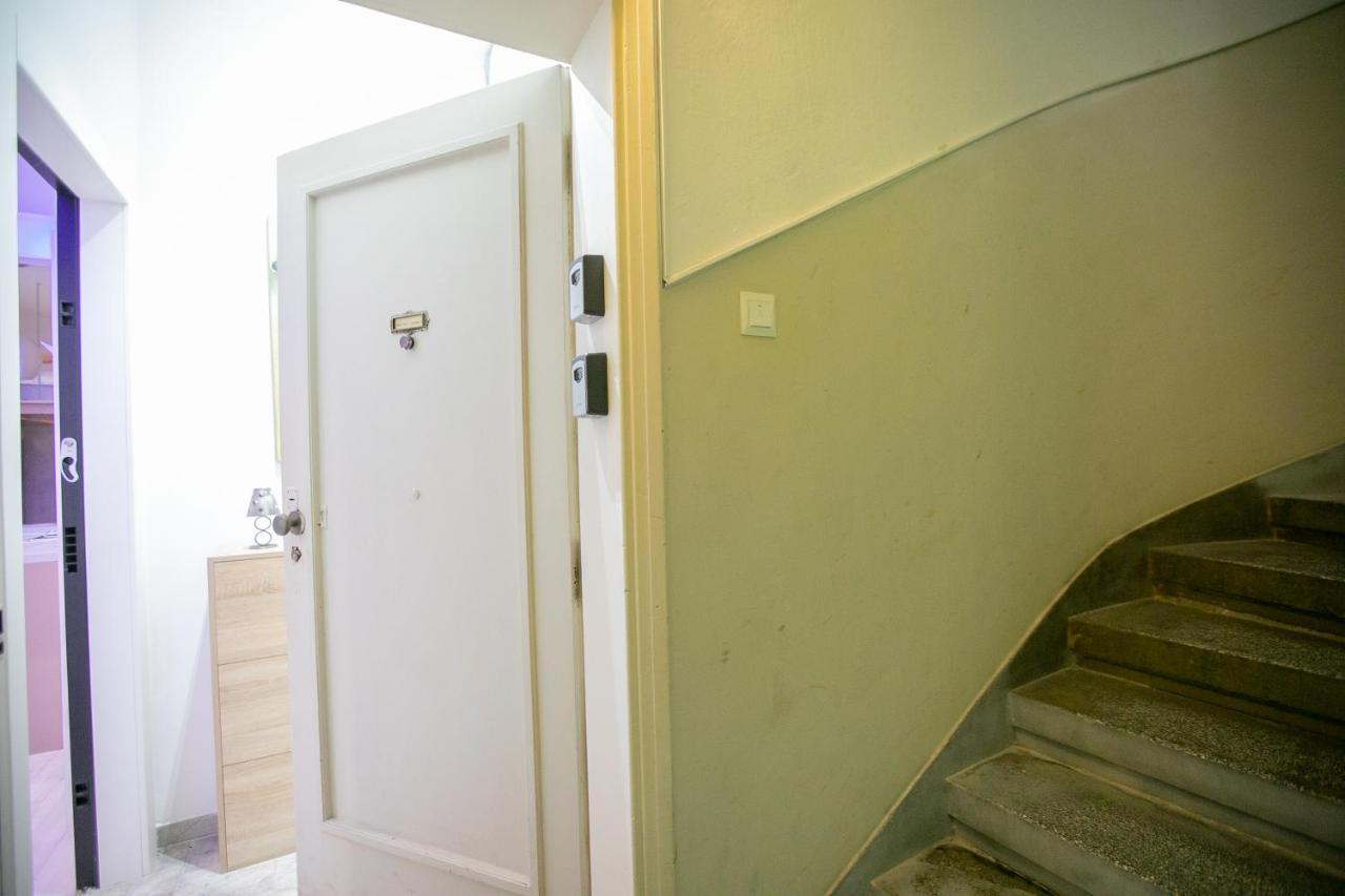 Orange And Blue Studio Downtown 5 Min From White Tower Appartement Thessaloniki Buitenkant foto